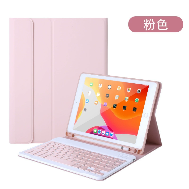 Защитная клавиатура для iPad Pro 11 / iPad 10.9, кожаный стиль Candy, съемная клавиатура