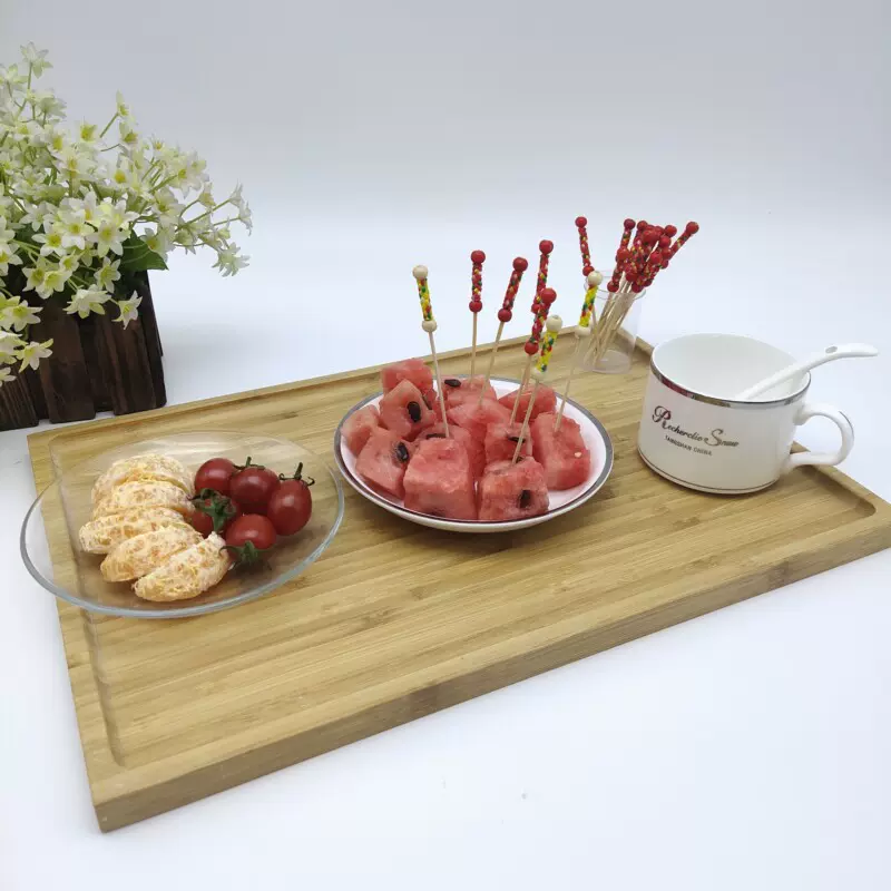 水果签竹签厂家批发 竹制  竹串 花结串甜品串珠串水果签