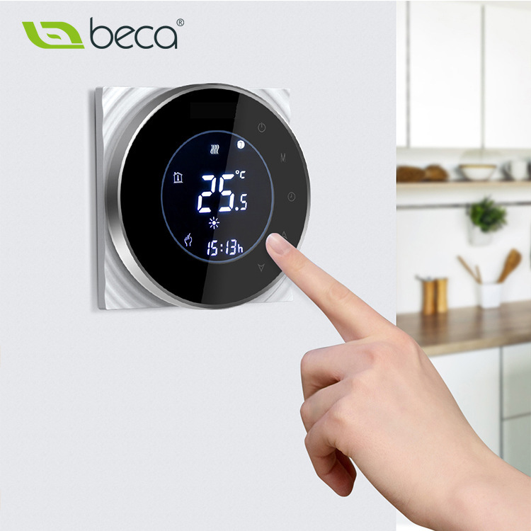 Central Air Conditioning Thermostat Digital Display Temperature Control Panel Intelligent Wifi Remote Fan Coil Fresh Air Controller Constant Temperature