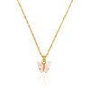 Acrylic necklace, chain with pigtail, suitable for import, European style