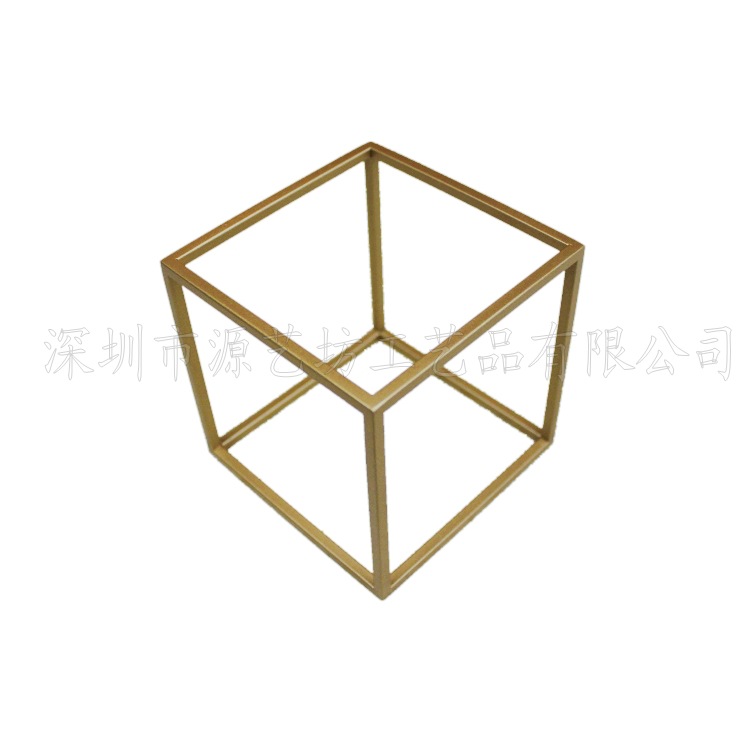 不锈钢五金方框展示架 金属铁展架 五金制品制作工厂金属陈列架