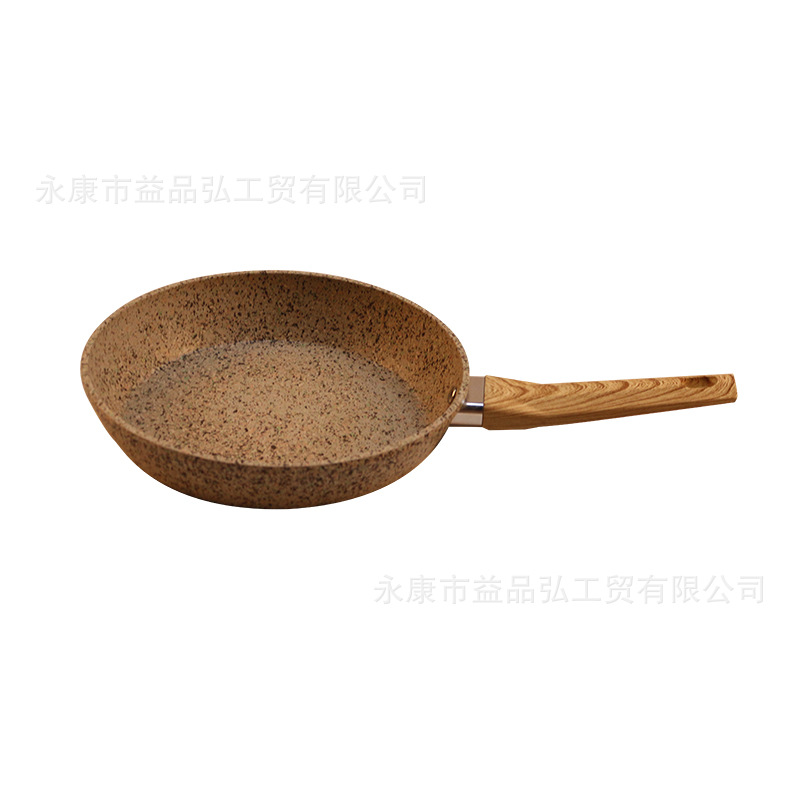 Yipinhong maifan Piedra del hogar no negro de humo sartén antiadherente sartén regalo de la cocina olla fuego magnético Universal