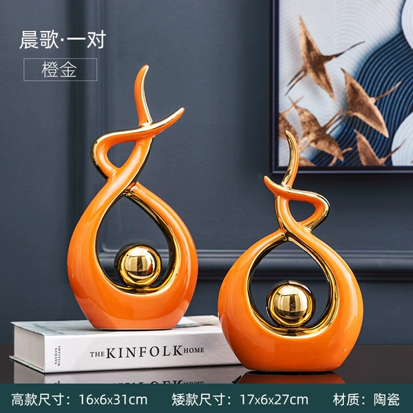 Chenge Orange Gold-One pair