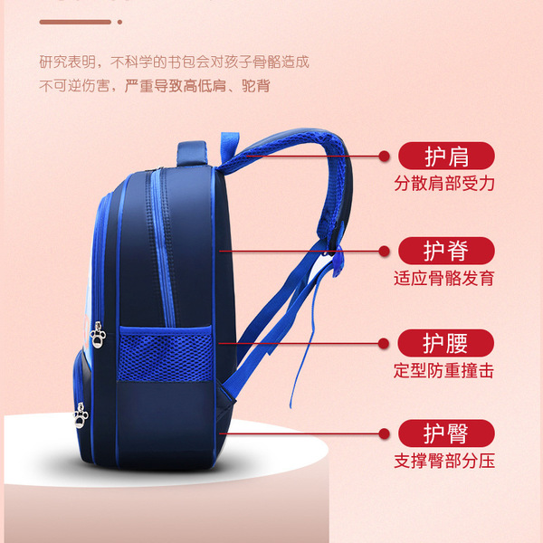 Cartoon cute backpack for men and women lightweight