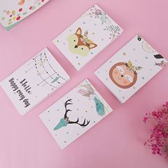 Small notebook, cute notepad, cartoon mini notebook, kindergarten notebook, portable notebook, portable horse-riding nail notebook