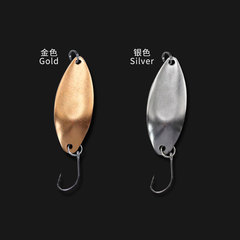 Factory wholesale long-distance cast metal lure fake lure mouth shiny lure fishing tackle spinner