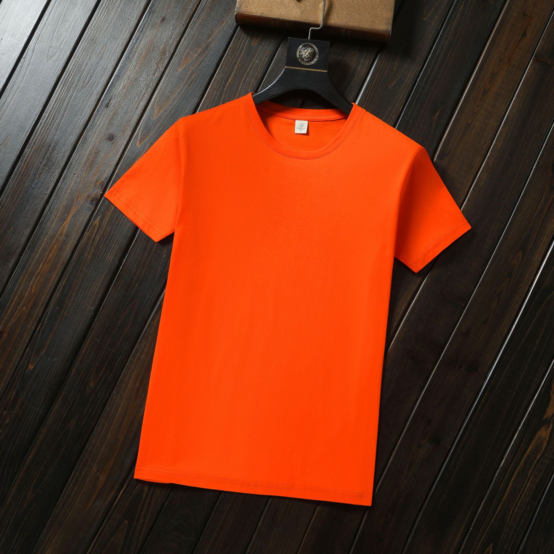 Camiseta de cuello redondo de algodón logotipo personalizado camisa cultural camisa de publicidad camisa de polo manga corta ropa de trabajo personalizada ropa de grupo al por mayor image 11