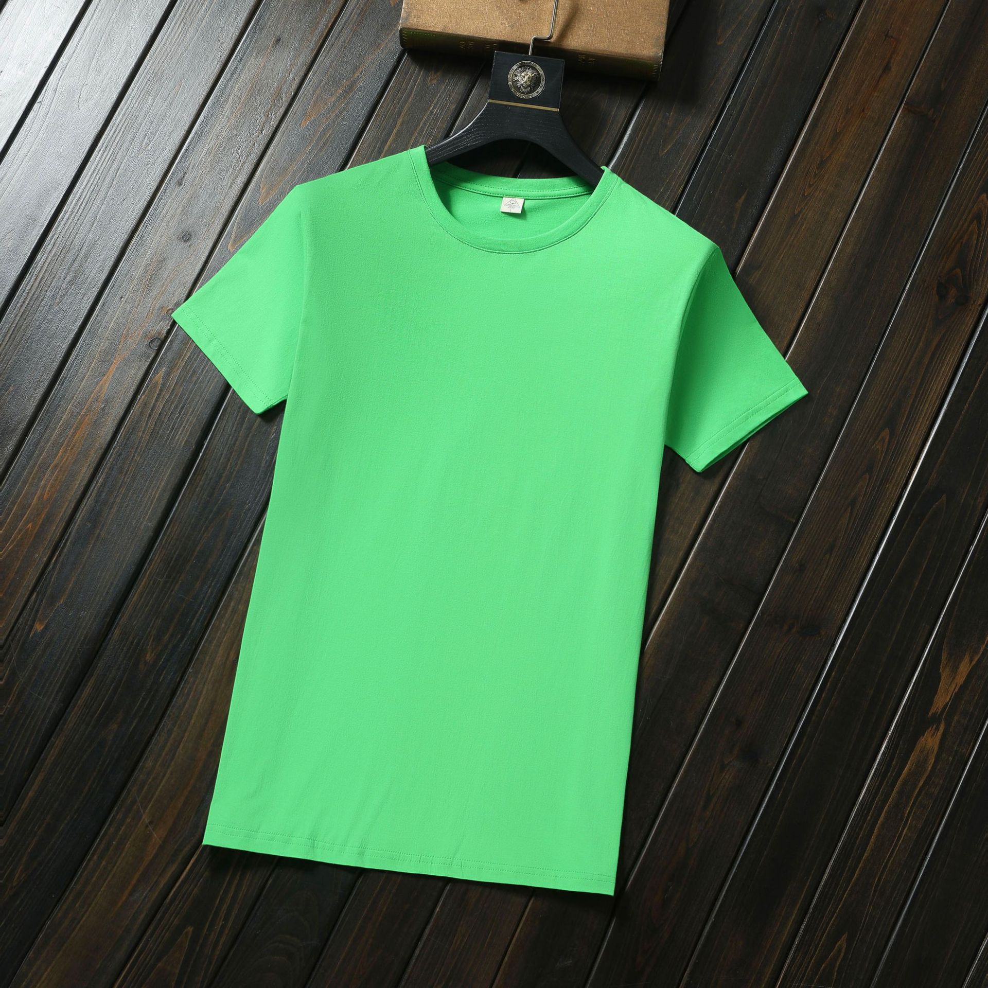 Camiseta de cuello redondo de algodón logotipo personalizado camisa cultural camisa de publicidad camisa de polo manga corta ropa de trabajo personalizada ropa de grupo al por mayor image 13