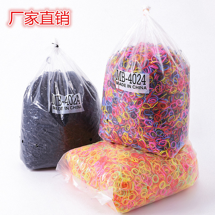 Black children's disposable hair rope for early age