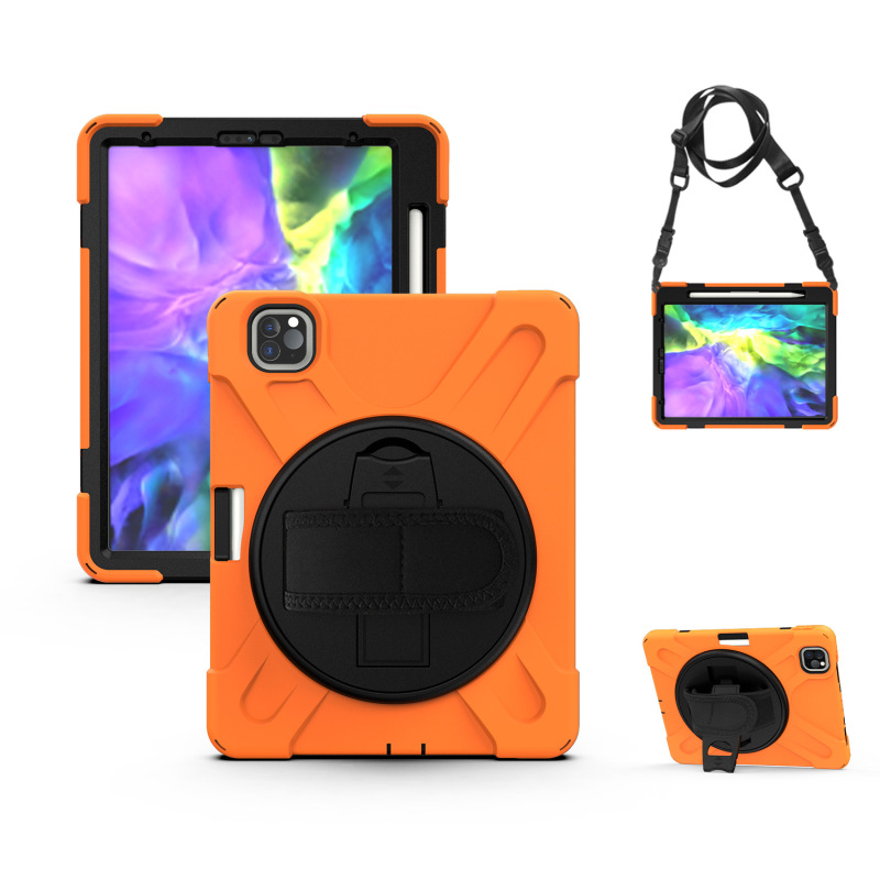 Suitable for Amazon 2020 iPad Pro11 Pen Slot Protective Cover 12.9 Hand Strap 10.2 Shell Anti-Fall Tablet