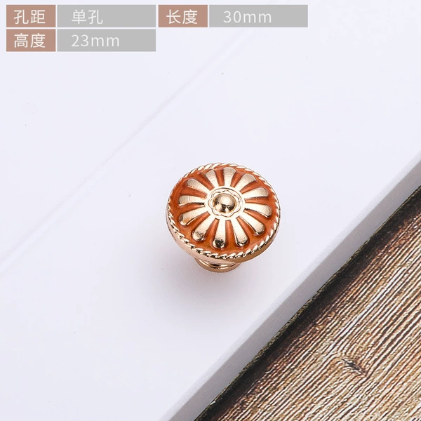 Single hole-Red Amber