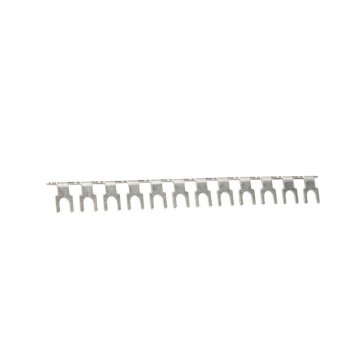 Cold pressed connection piece TBD20A bare terminal block 10/12 position shorting piece connection strip brass bus bar connection