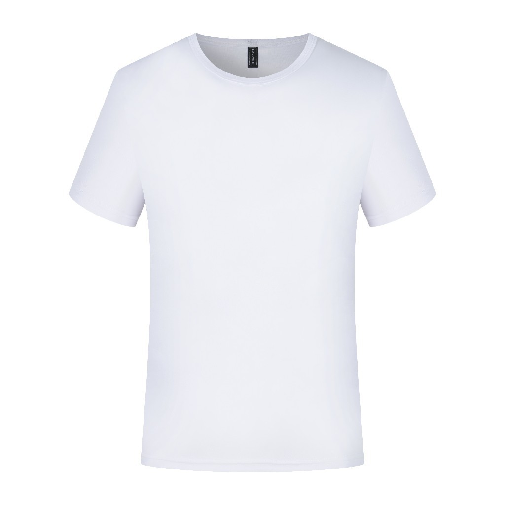 De alta gama de seda de hielo de secado rápido cuello redondo Camiseta logotipo personalizado publicidad camisa cultural camisa polo ropa de trabajo personalizada al por mayor