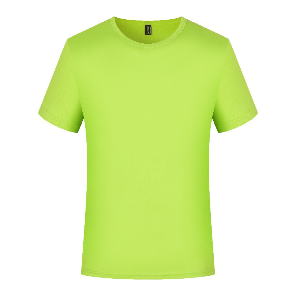 De alta gama de seda de hielo de secado rápido cuello redondo Camiseta logotipo personalizado publicidad camisa cultural camisa polo ropa de trabajo personalizada al por mayor