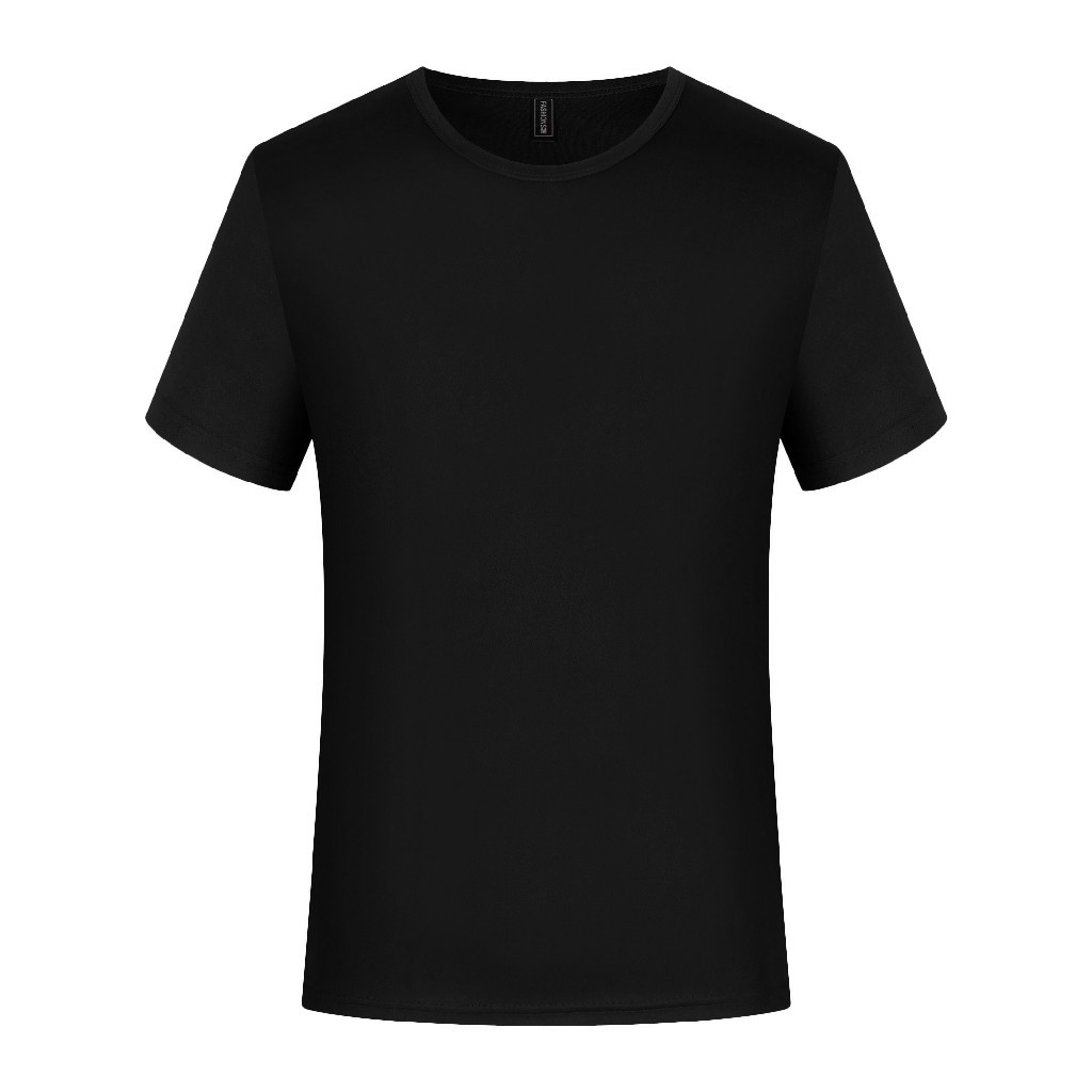 De alta gama de seda de hielo de secado rápido cuello redondo Camiseta logotipo personalizado publicidad camisa cultural camisa polo ropa de trabajo personalizada al por mayor