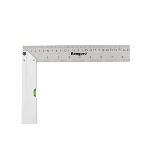 Rongpro Steel Angle Right Angle Ruler Stainless Steel Turning Ruler Woodworking Ruler Steel Turning Woodworking Measuring Tool Manufacturer Direct Sales