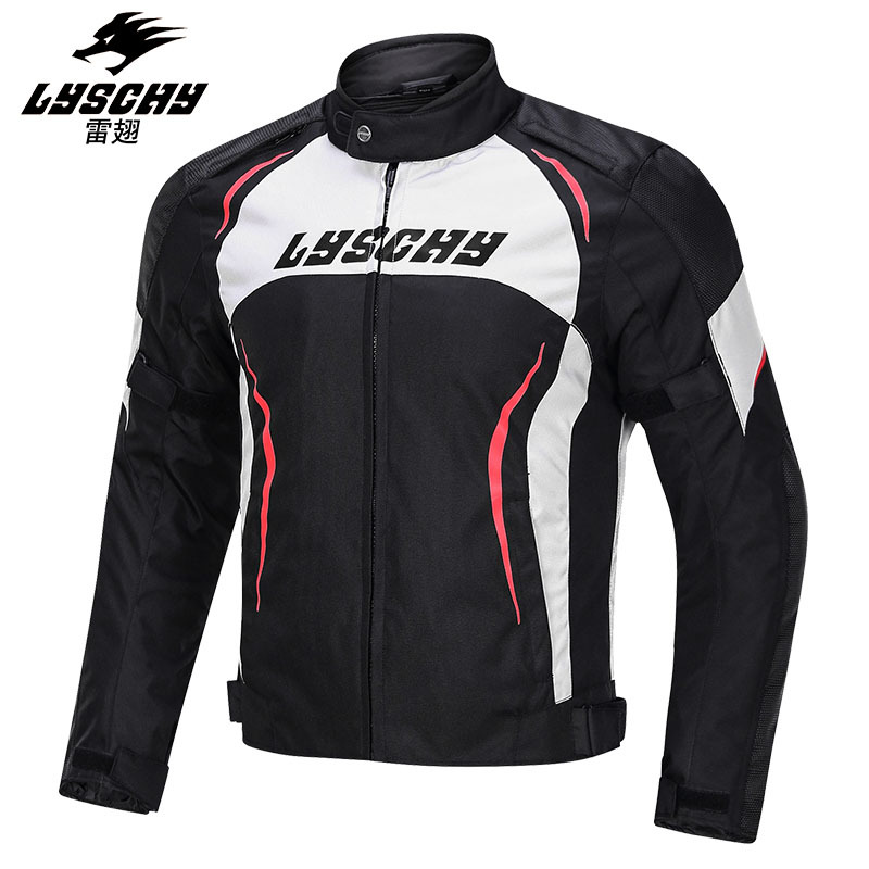 LYSCHY Thunder-wing Motorcycle Riding Suit Men's Four Seasons Knight Motorcycle Rally Waterproof Drop-resistant Locomotive Winter Warm