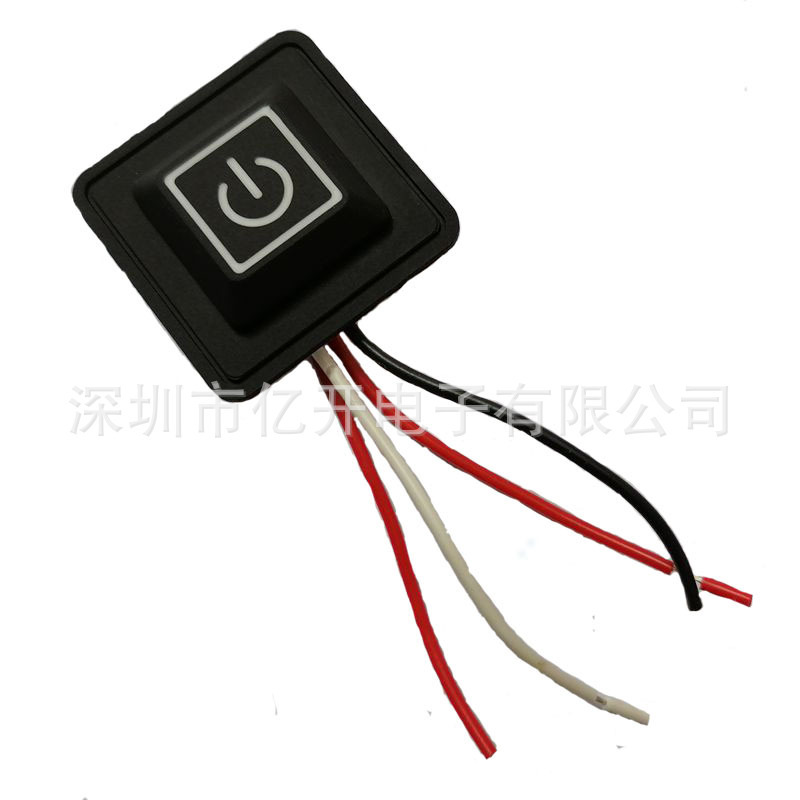 Heating Clothing, Heating Shoes, Heating Temperature Control Silicone Switch, Waterproof Temperature Control Switch, Three-Speed Temperature Control Switch