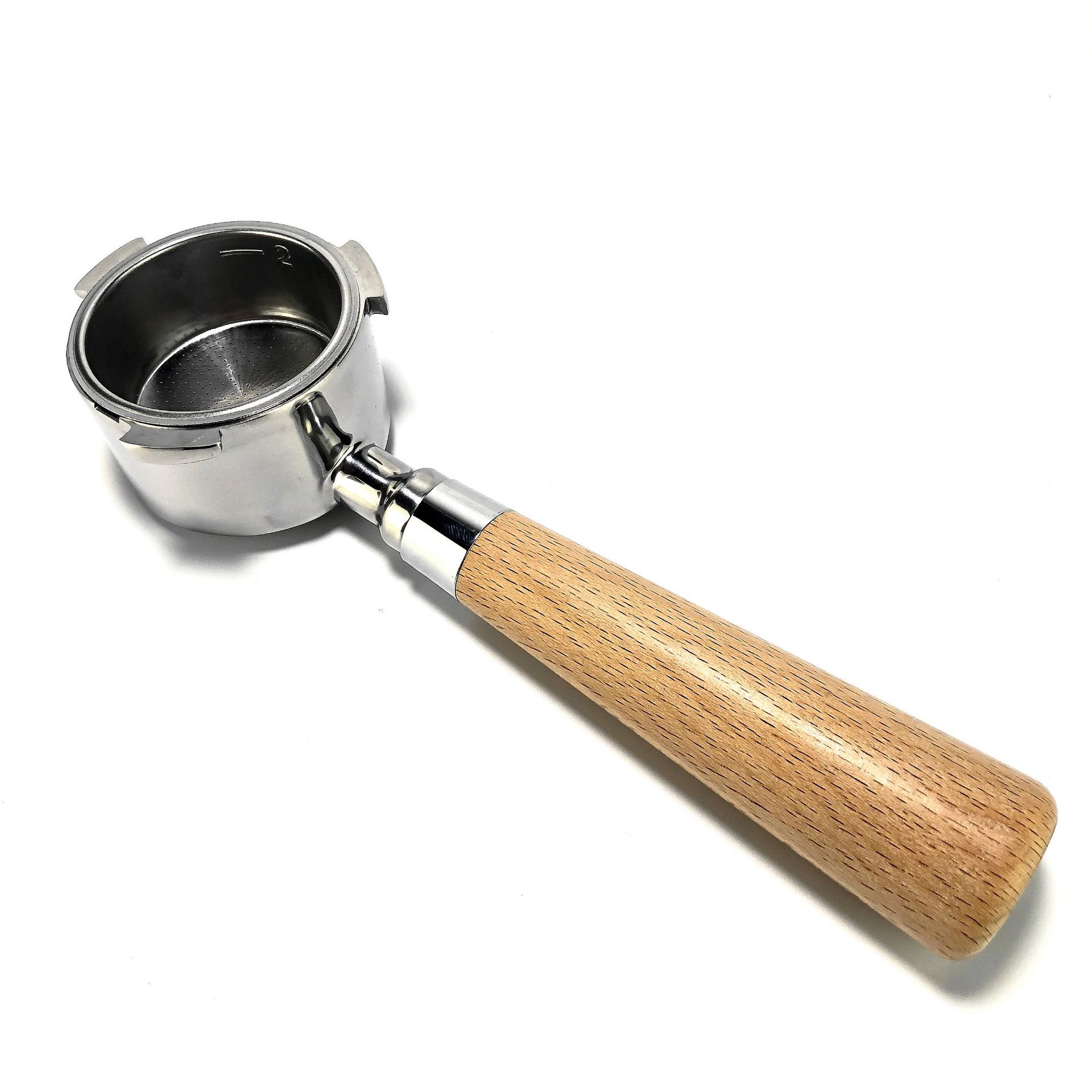 51 de tres orejas binaural Delongh DeLong EC680EC685 máquina de café sin fondo mango modificación de la manija de acero 304