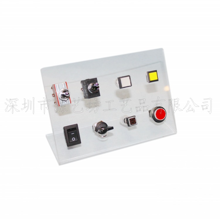 亚克力展示架 有机玻璃开关插头展架 深圳实力厂家定作直销