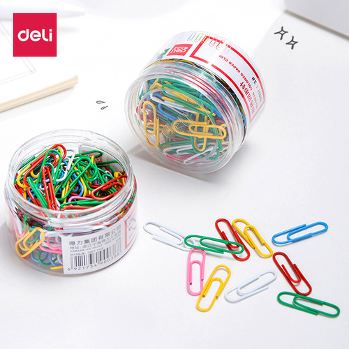 Getle 0038 Office Mini Colorful Paperclip Clips Creative Wires Colorful Metal Non-Plastic Paperclips