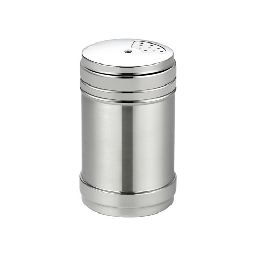 Kitchen supplies stainless steel seasoning jar seasoning bottle manual rotating seasoning jar porous seasoning bottle seasoning box
