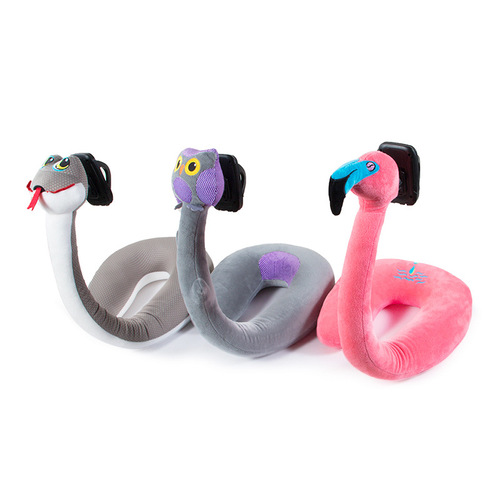 New lazy artifact U-shaped pillow mobile phone holder cervical spine pillow multi-functional hanging neck holder bedside neck pillow