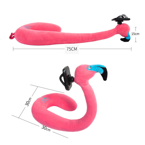 New lazy artifact U-shaped pillow mobile phone holder cervical spine pillow multi-functional hanging neck holder bedside neck pillow