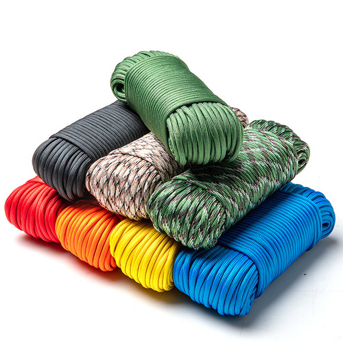 Kanle Military Regulation 9-core paracord outdoor climbing rope life-saving rope equipment safety rope 31 meters