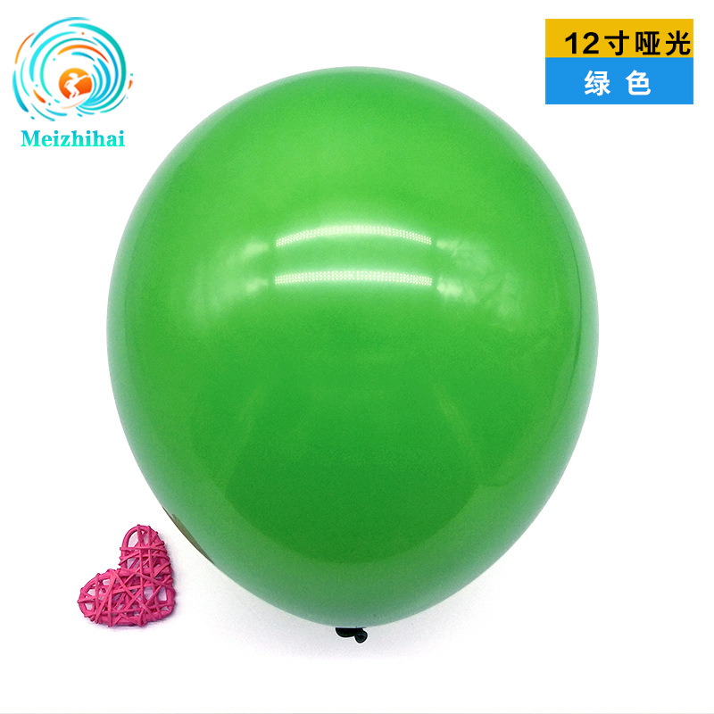 Set de Globos Mate de 12 Pulgadas, Gruesos, Personalizados para Cumpleaños Infantiles, Decoración de Bodas y Arreglos de Globos Coloridos