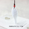 Retro ceramics, whistle, necklace, accessory for beloved, sweater, long pendant, mid-length, wholesale