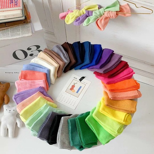 Versatile pile socks for women, Korean mid-calf socks for summer, thin style, trendy Korean style college style cotton socks for women, long socks