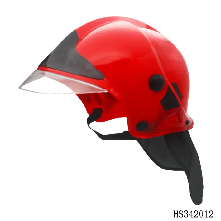 厂家批发仿真儿童消防模拟演习玩具头盔过家家扮演安全帽仿真演习