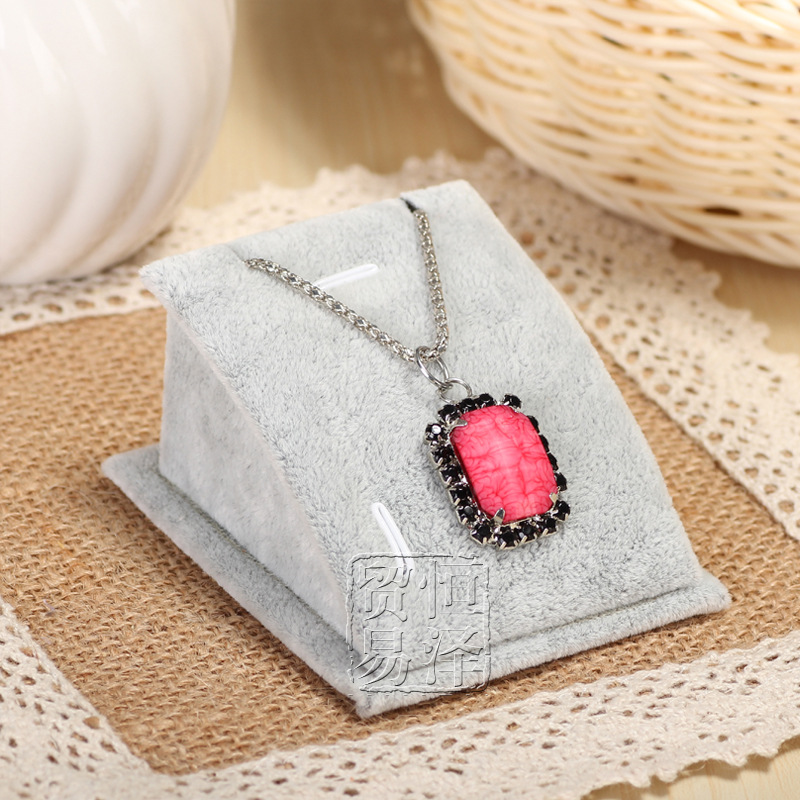 单个吊坠展示架托 项链架 挂玉佩玉器底座 饰品展示架首饰架