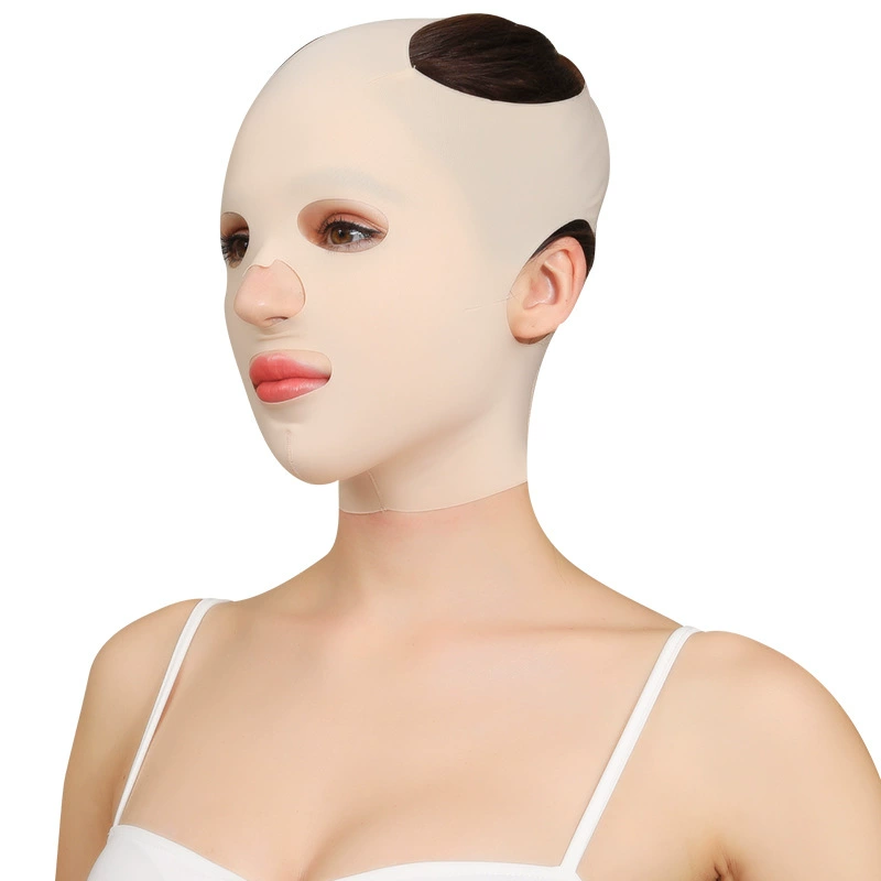 Night pulls up face mask, breathable helmet, "V" face effect, removes double chin