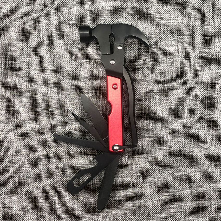 新款不锈钢锤 逃生锤破窗器 汽车用多功能救生锥型斧头羊角锤