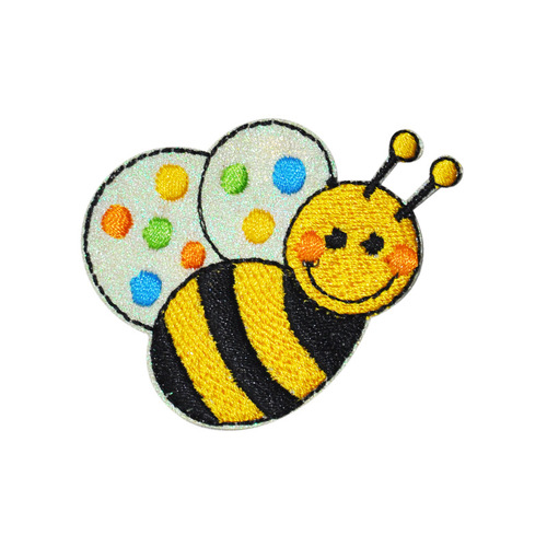 Faraway Computer Embroidered Applique Cartoon Butterfly Insect Animal Fabric Patch Embroidery Fabric Patch Supplementary Embroidery Patch Buttonhole Patch