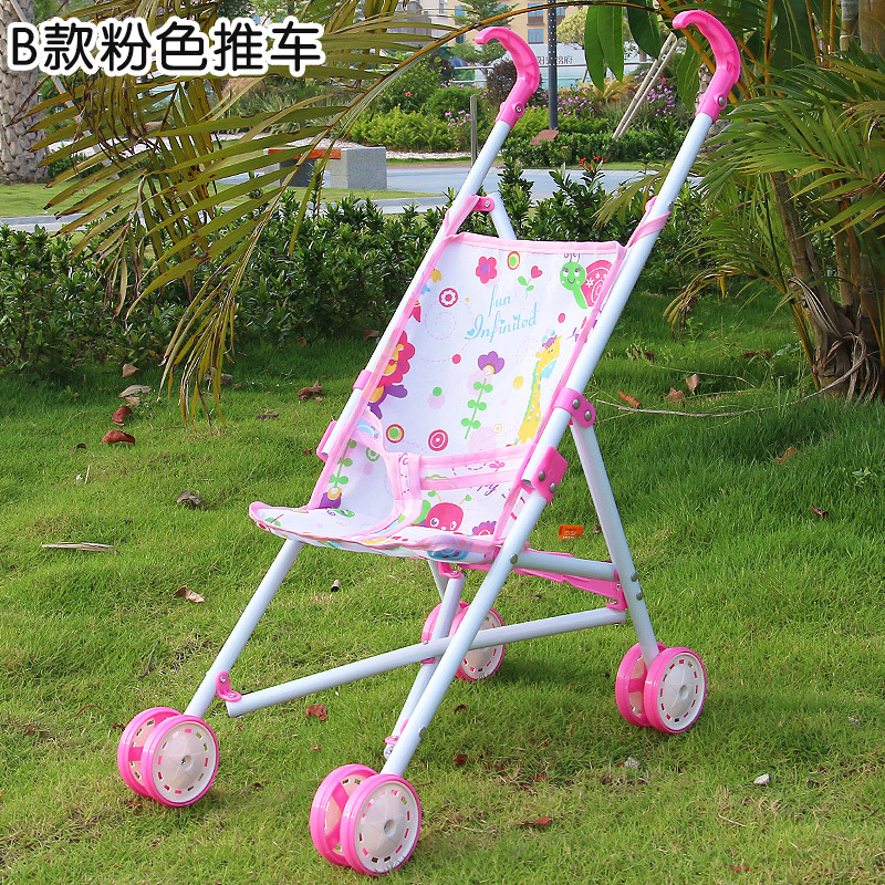 Cochecito de bebé de hierro al por mayor directo con muñeca de simulación