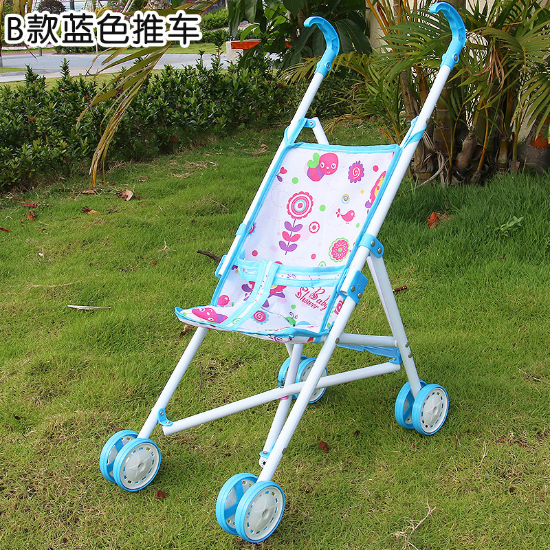 Cochecito de bebé de hierro al por mayor directo con muñeca de simulación