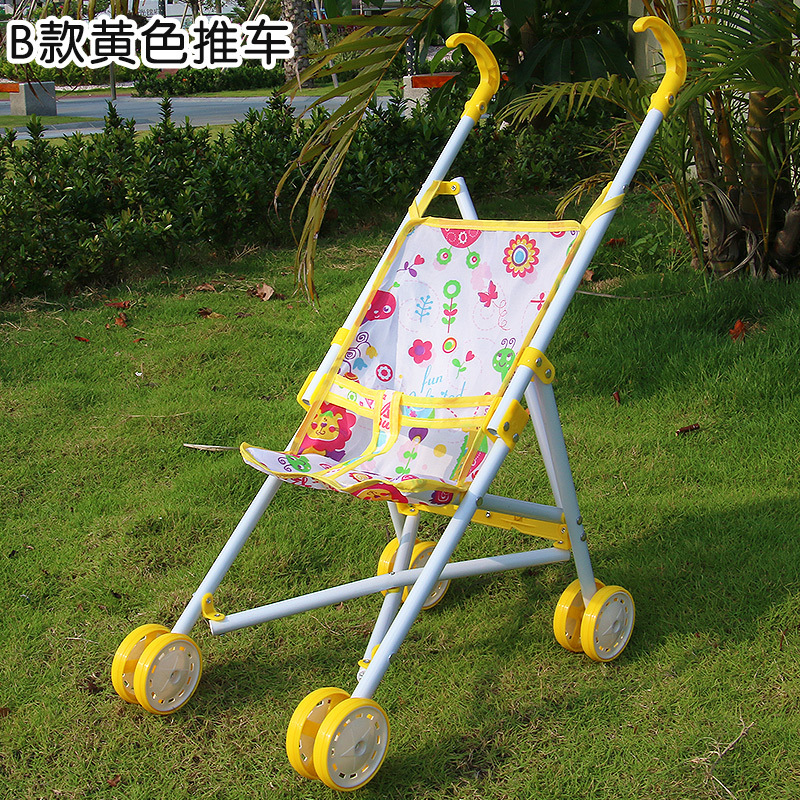 Cochecito de bebé de hierro al por mayor directo con muñeca de simulación