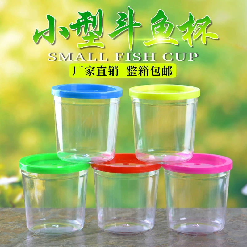 Утолщенное ведро аквариум оптом мини-ведро чашка Закрытая маленькая аквариум пластиковая прозрачная инкубирующая коробка чашка бутылка QQ
