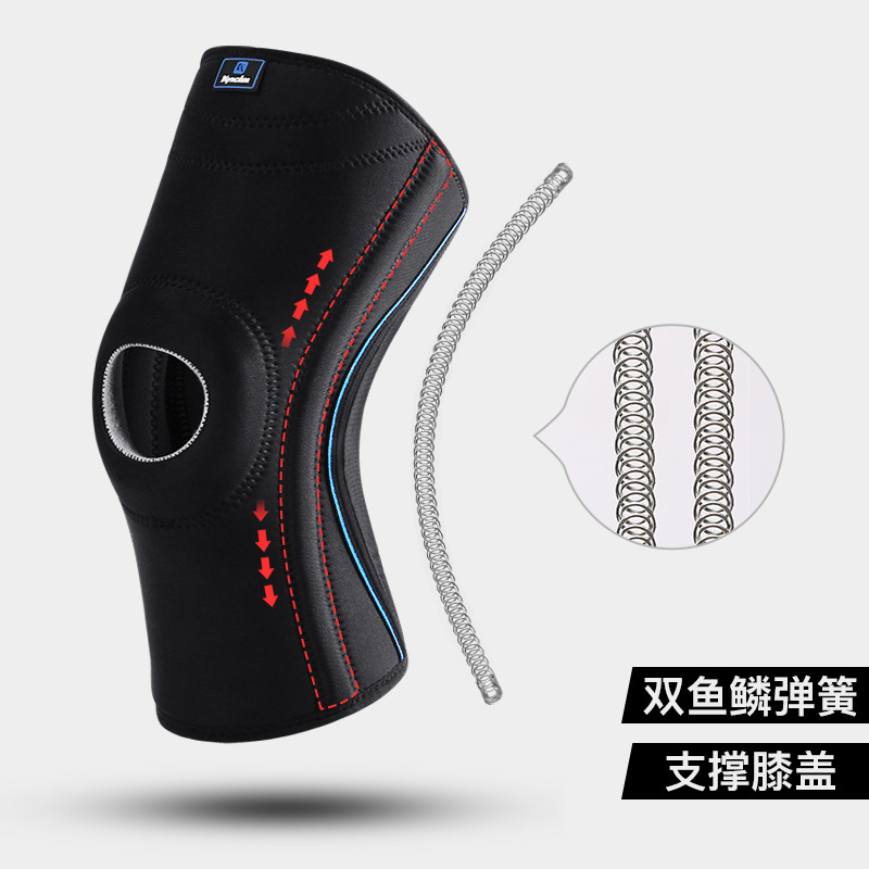 Kyncilor deportes anti-colisión rodillera silicona antideslizante Fitness Ciclismo primavera soporte rodillera fábrica al por mayor