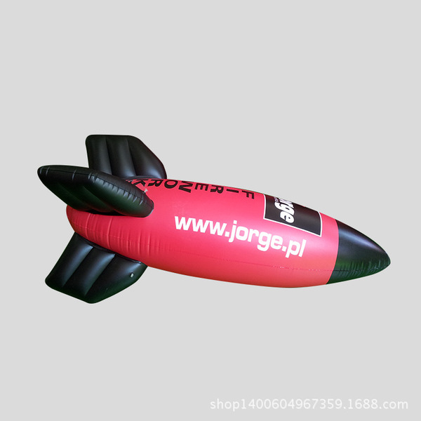 Manufacturer advertising rocket tumbler inflatable rocket display…