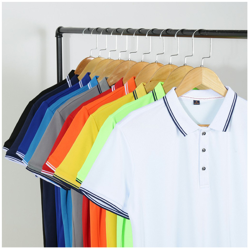 Alta-Polo de secado rápido de gama alta camiseta logotipo personalizado camisa cultural camisa publicitaria ropa de trabajo personalizada ropa de grupo al por mayor