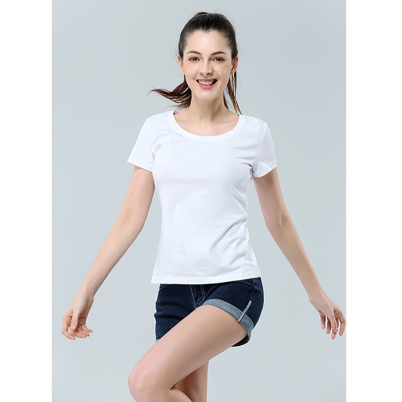 Camiseta de cuello redondo de alta gama logotipo personalizado camisa cultural camisa publicitaria camisa de polo ropa de trabajo personalizada ropa de grupo lote de manga corta
