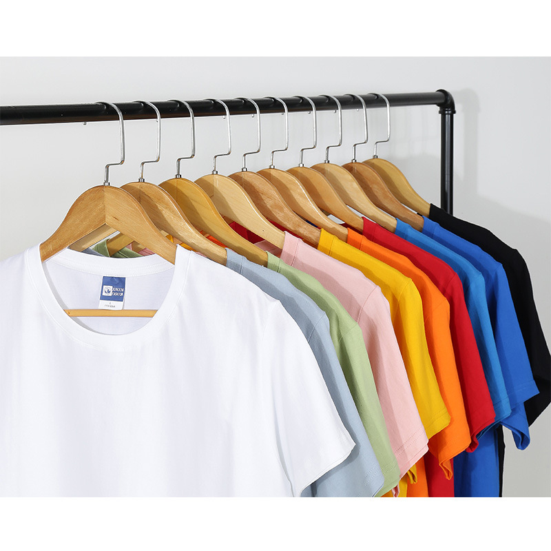 Verano personalizado nueva camiseta de algodón puro impreso logotipo patrón de publicidad camisa cultural al por mayor ropa de trabajo promocional corporativa image 6