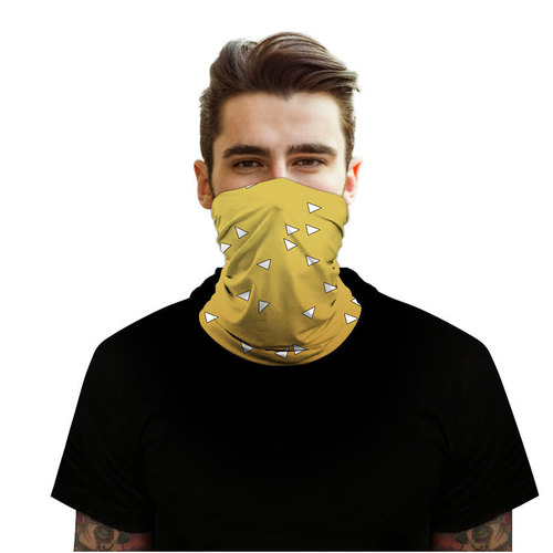 Manufacturer Direct Supply Demon Slayer 3D Scarf Outdoor Cycling Face Mask Wrist Strap Neck Gaiter Multi-purpose Magic Scarf