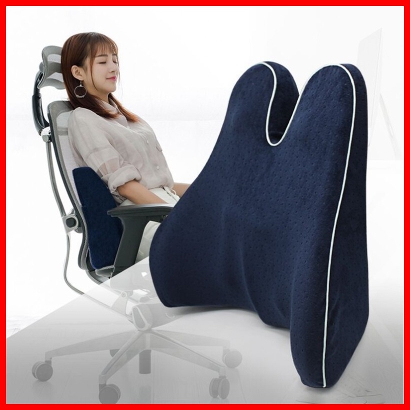 Waist Pillow Female Backrest Cushion Chair Pregnant Waist Cushion Office Memory Cotton Car Seat Pillow