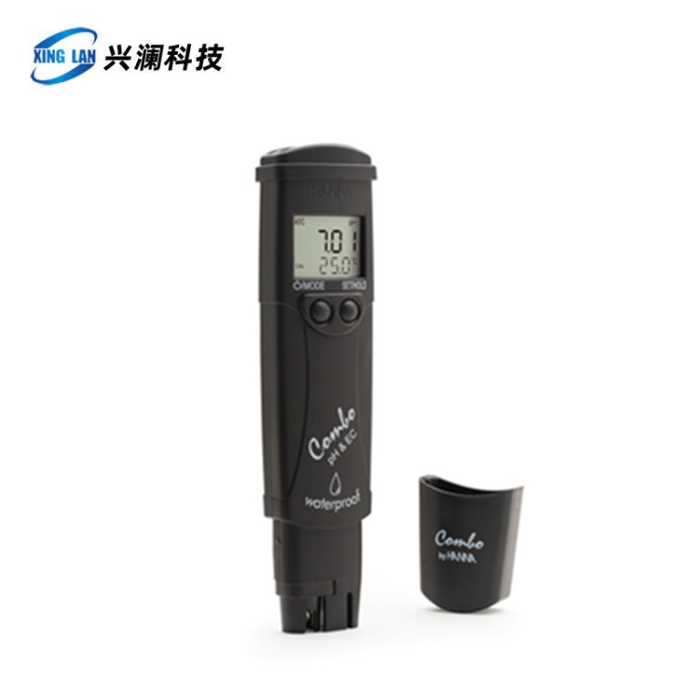 哈纳HI98130 HI98129pH-EC-TDS-℃测定仪 酸度电导率总固体溶解度