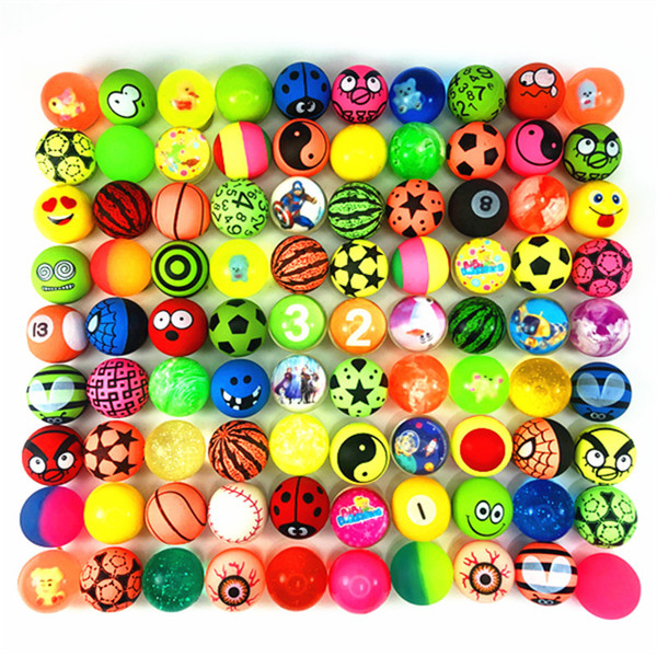 Rubber mixed automatic bouncy ball for jumping